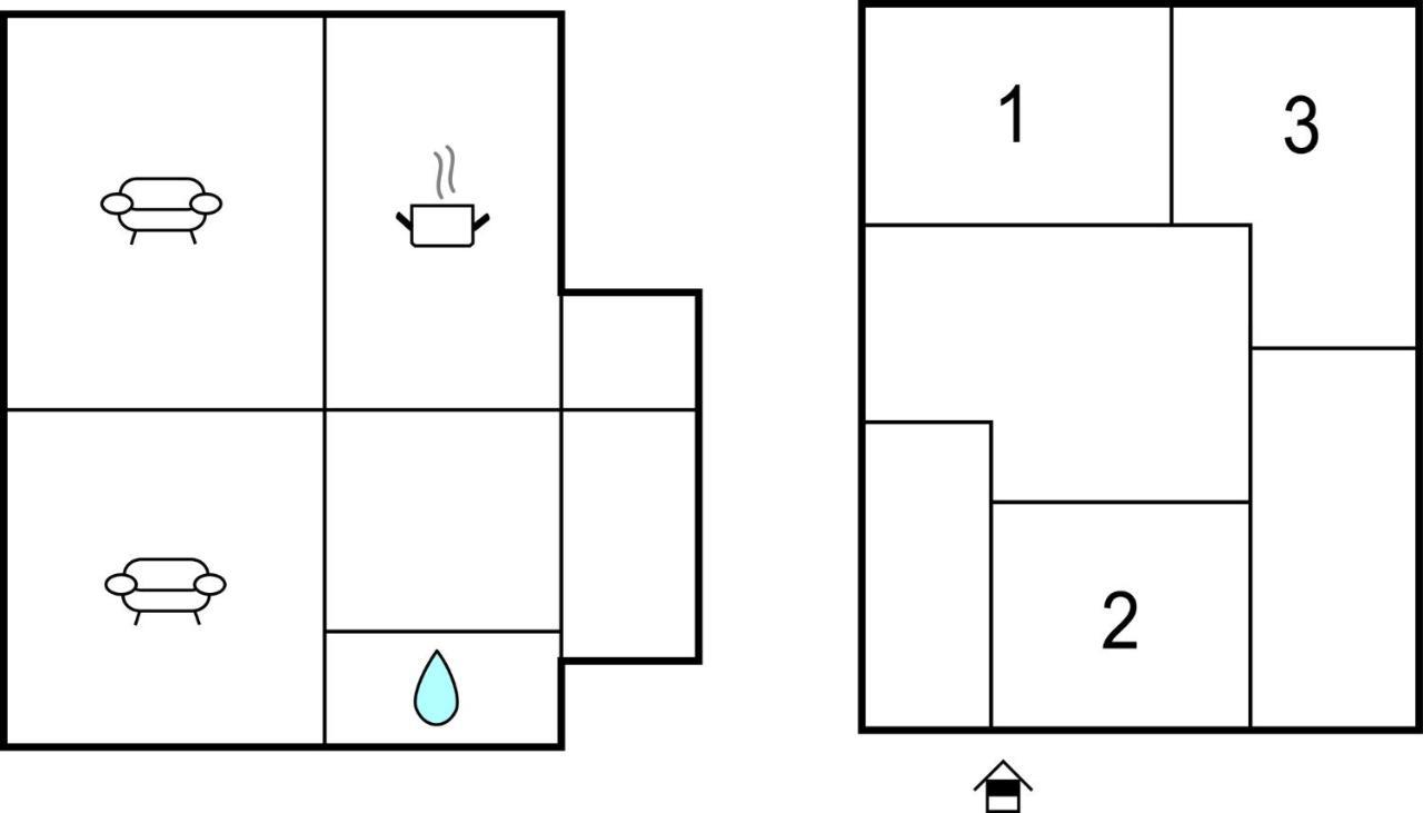 3 Bedroom Nice Home In Kvamsoy Sandvik  Экстерьер фото